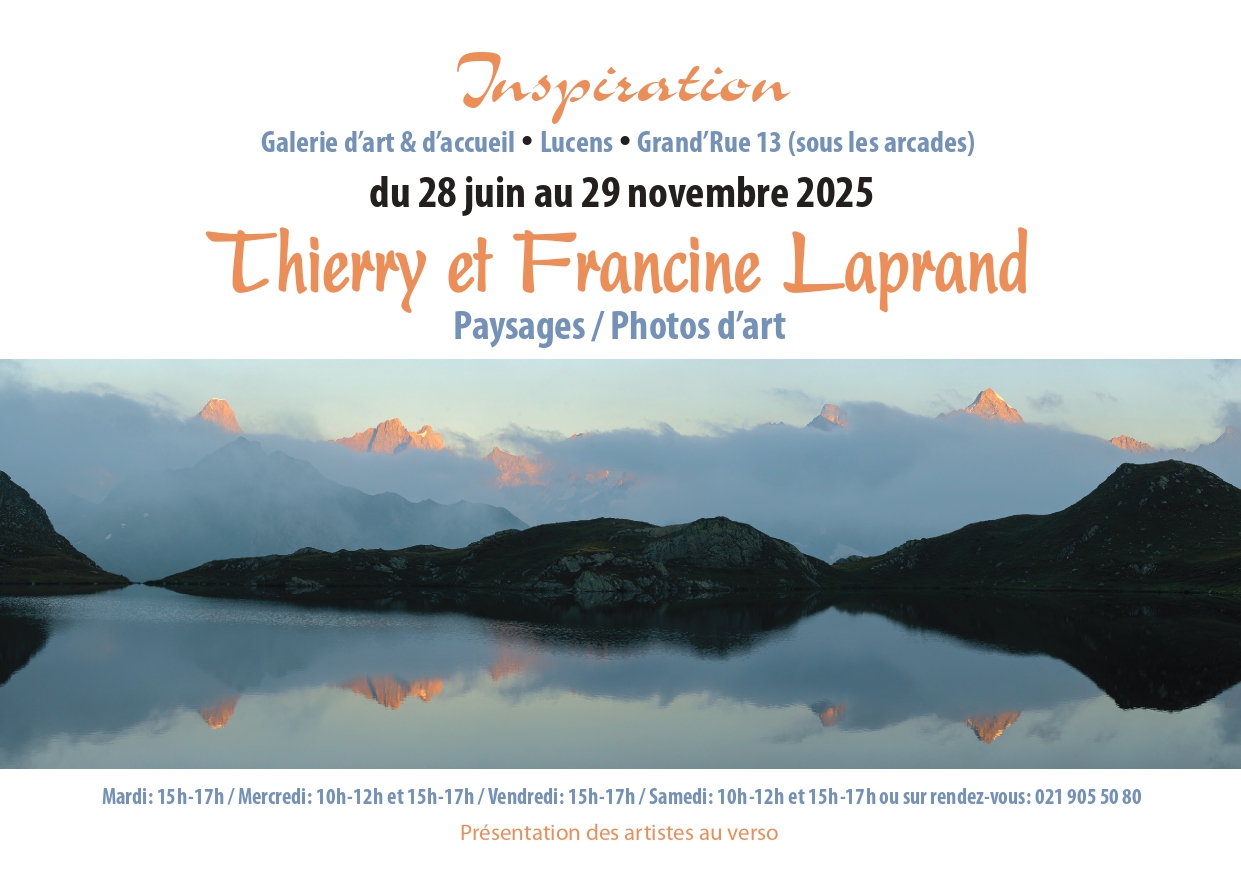 flyer recto galerie